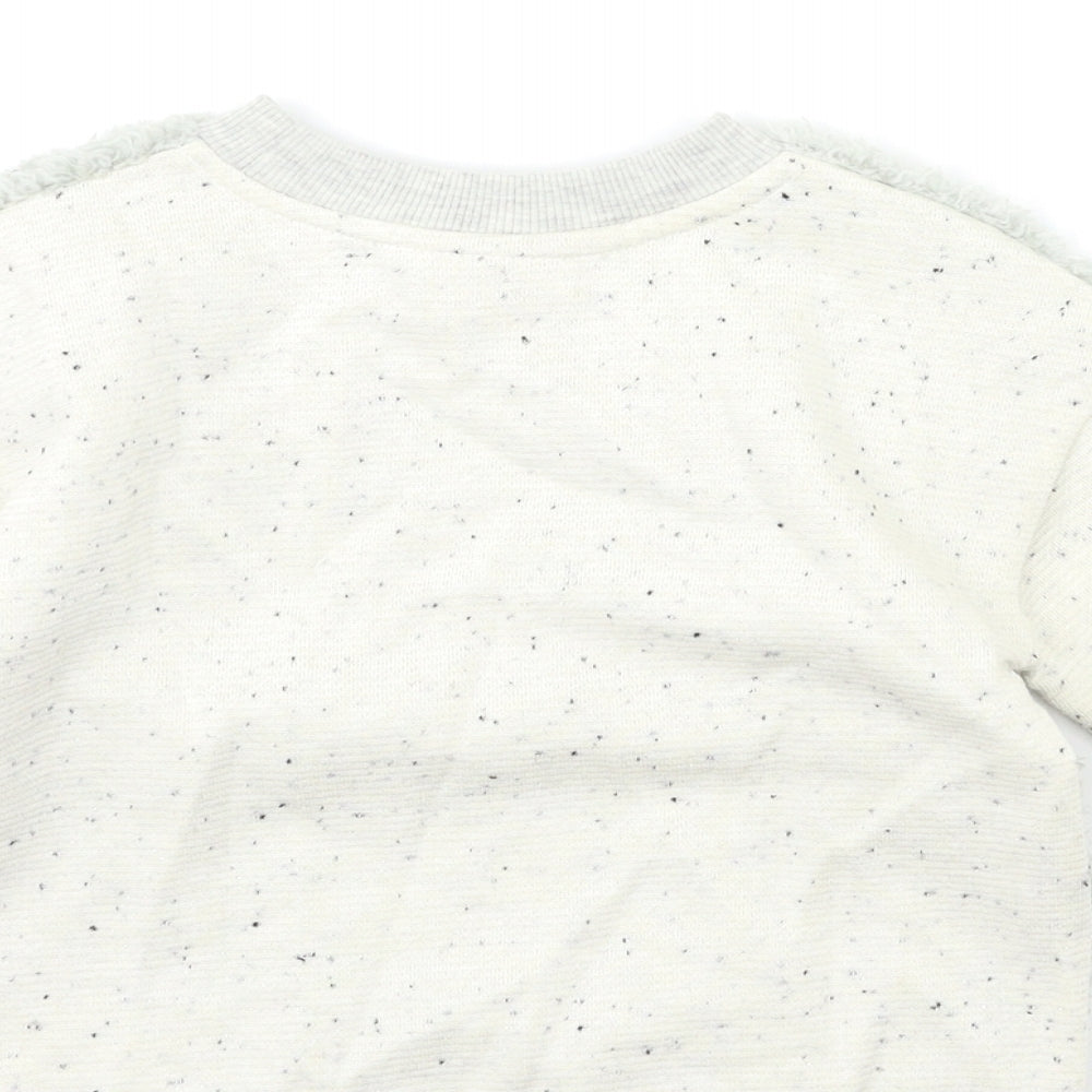 Hullabaloo Girls Grey   Pullover Sweatshirt Size 2-3 Years