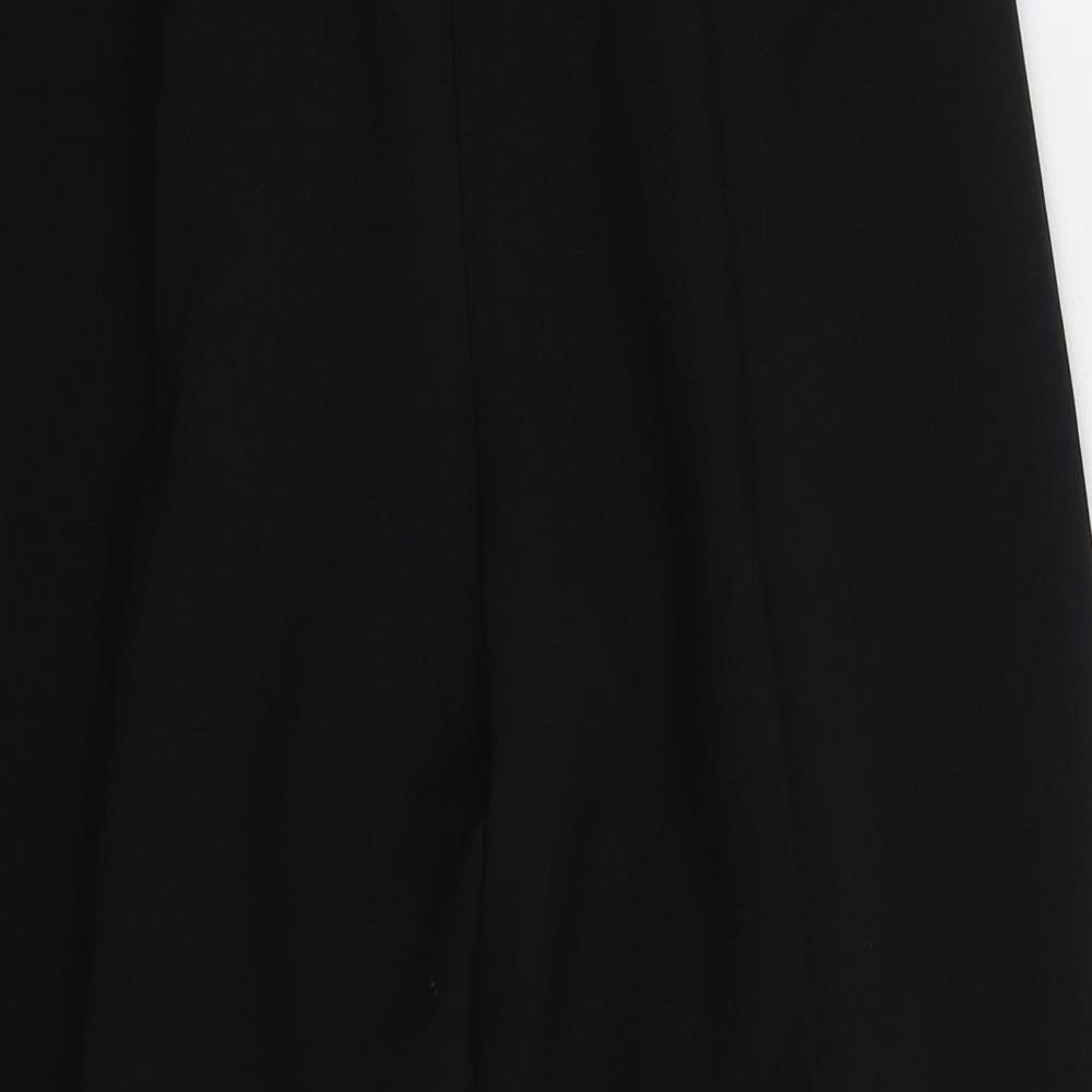 Preworn Womens Black   Trousers  Size 12 L27 in
