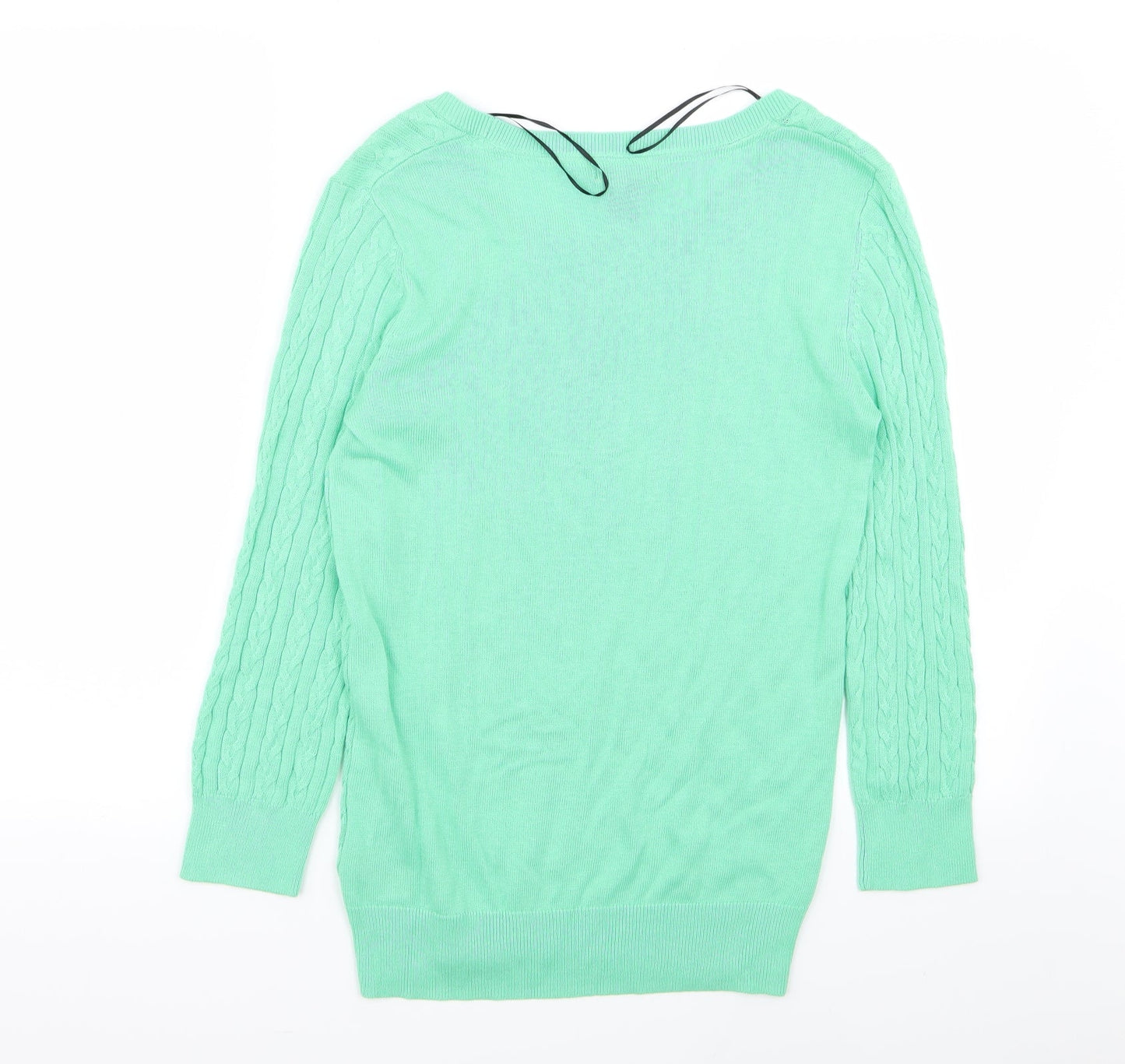 H&M Womens Green   Pullover Jumper Size S
