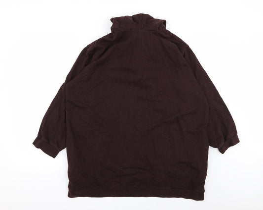 Boohoo Womens Brown   Pullover Jumper Size 10