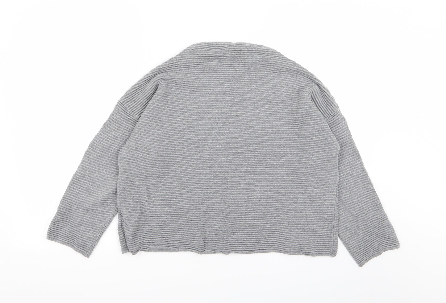H&M Womens Grey   Pullover Jumper Size M