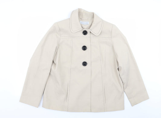 Wardrobe Womens Beige   Jacket Blazer Size 16