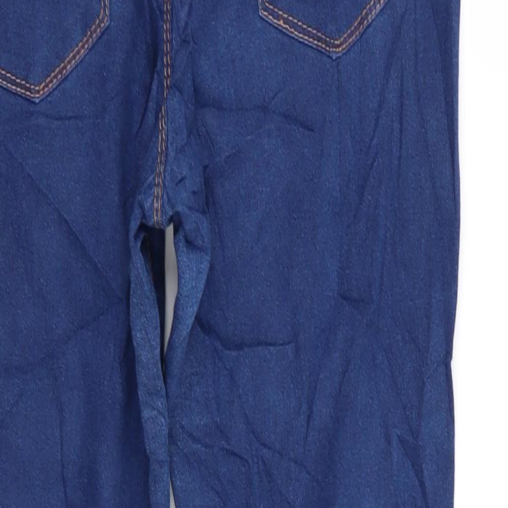 denim and co Womens Blue   Jegging Leggings Size 10 L30 in - Stretch waistband