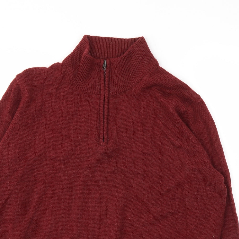 PEP&CO Mens Red   Pullover Sweatshirt Size XL