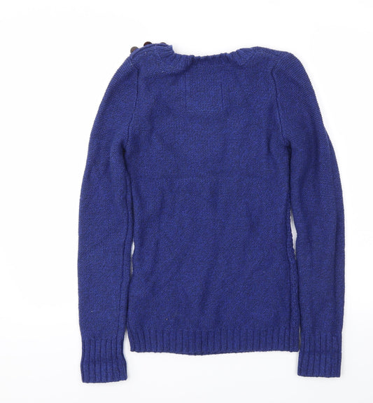 LOGG Womens Blue   Pullover Jumper Size XS