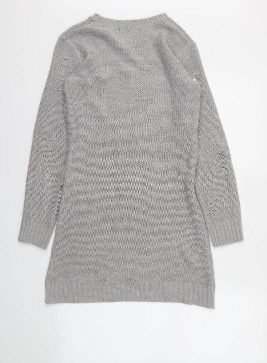 Select Womens Grey   Pullover Jumper Size 10