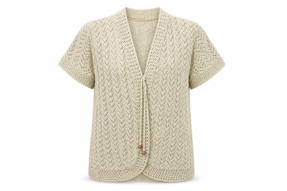 Remel London Womens Beige   Cardigan Jumper Size L