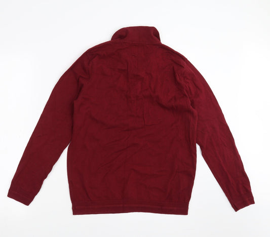 Burton Mens Red   Pullover Jumper Size M