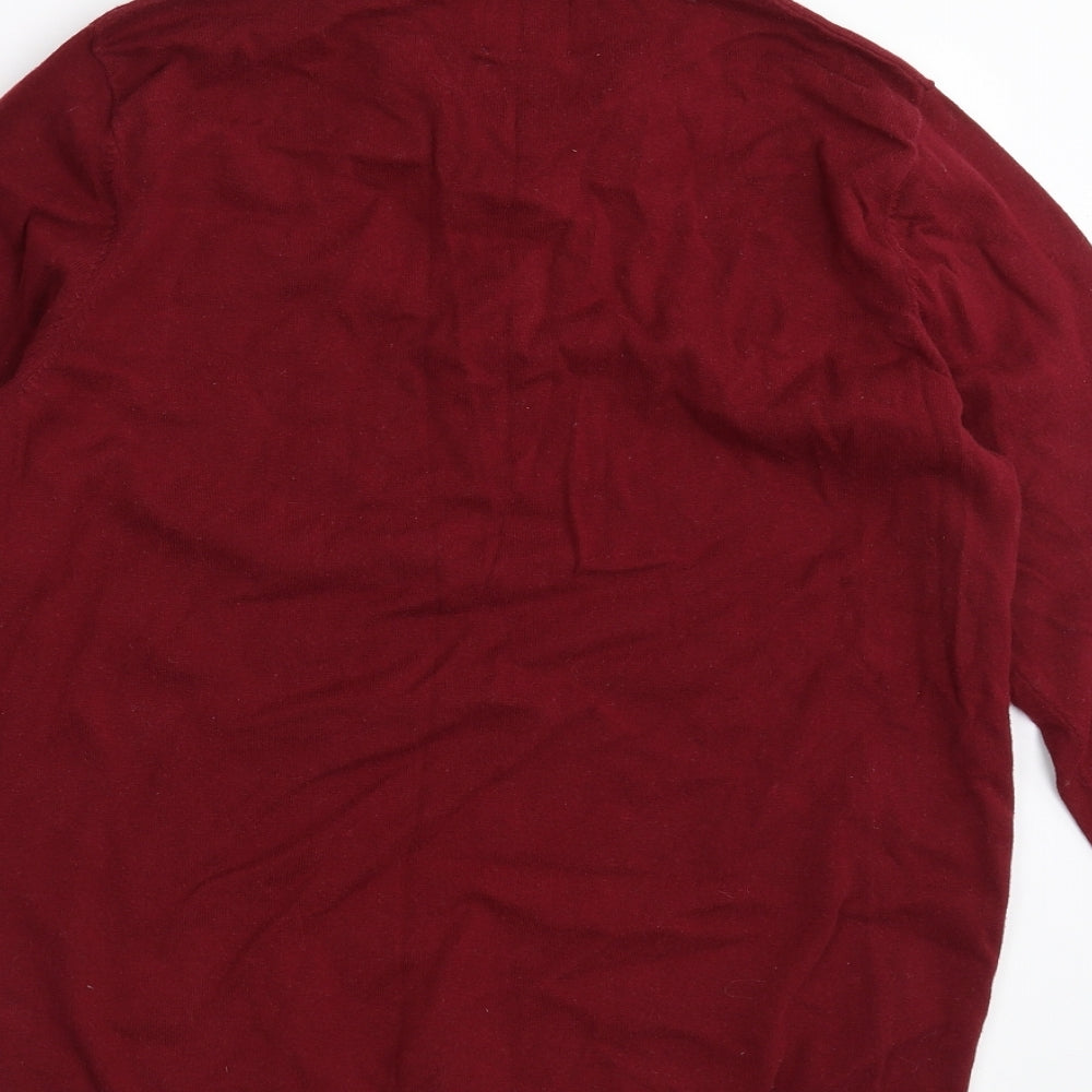 Burton Mens Red   Pullover Jumper Size M
