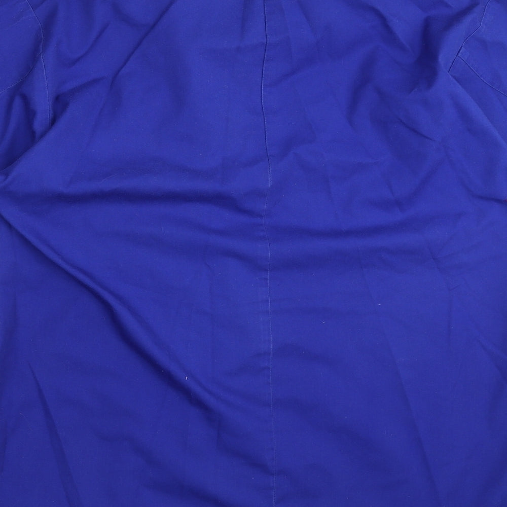 Brigade Mens Blue    Button-Up Size L  - Tunic