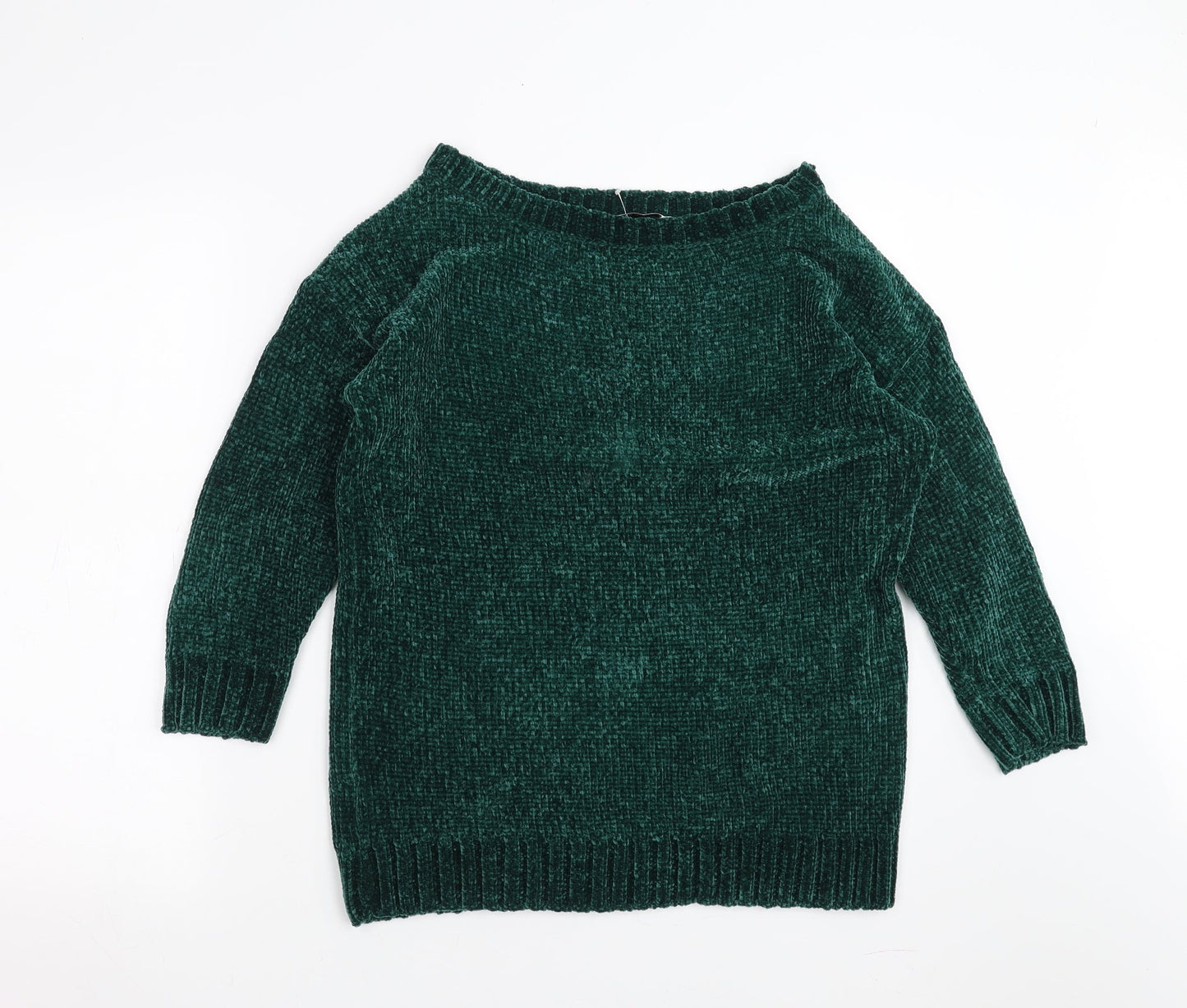 Tru Collection Womens Green   Pullover Jumper Size S