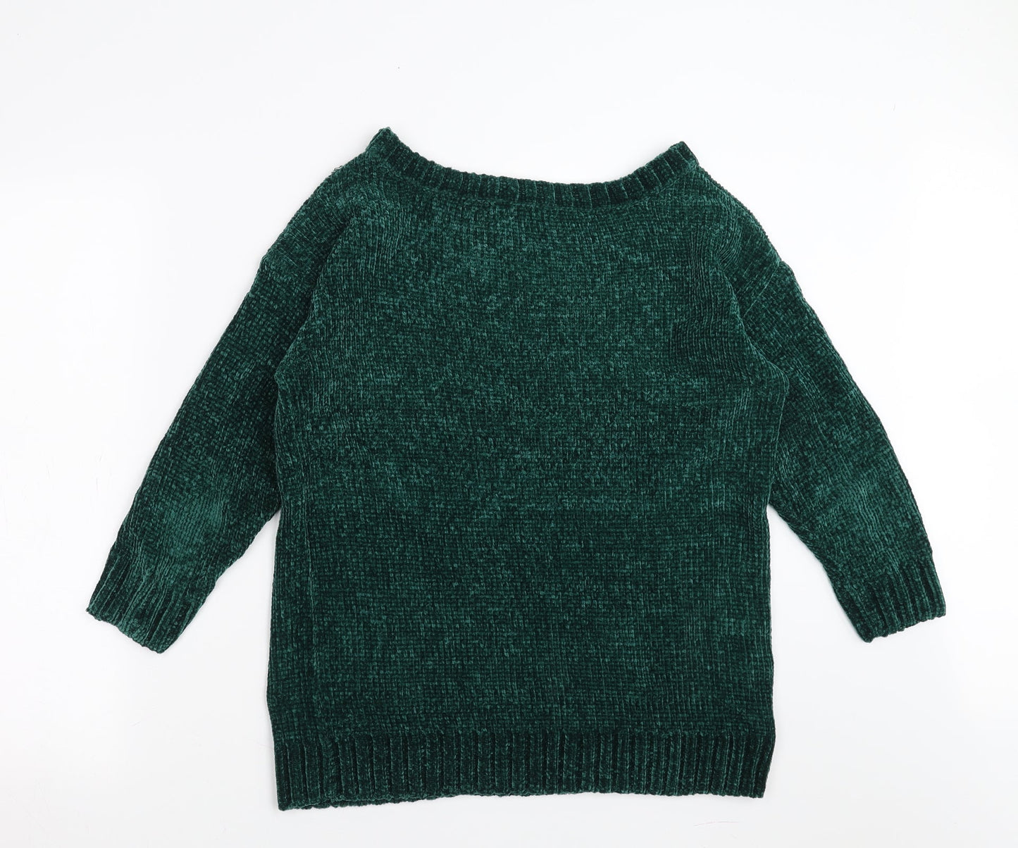 Tru Collection Womens Green   Pullover Jumper Size S