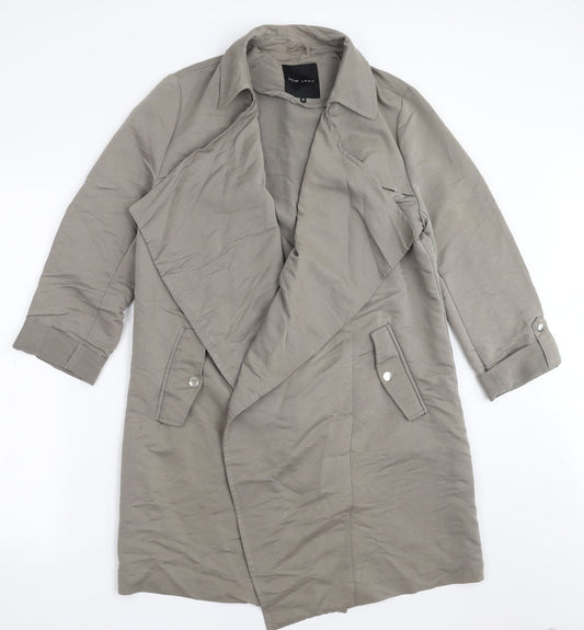 New Look Womens Green   Overcoat Jacket Size 12