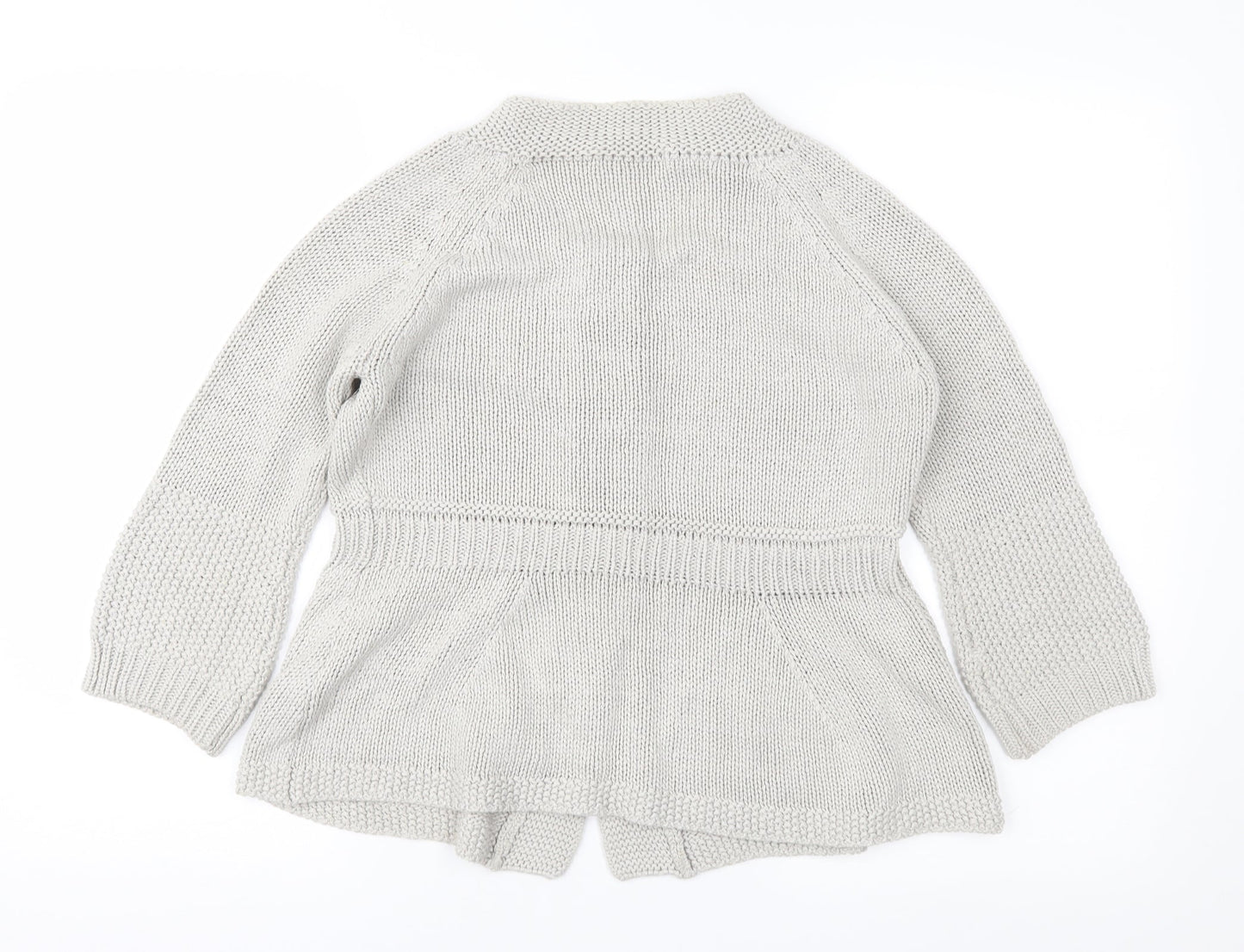 Marks an Womens Grey   Cardigan Jumper Size 14