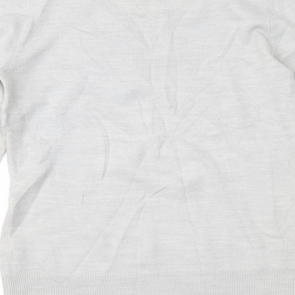 Per Una Womens Grey   Pullover Jumper Size 12