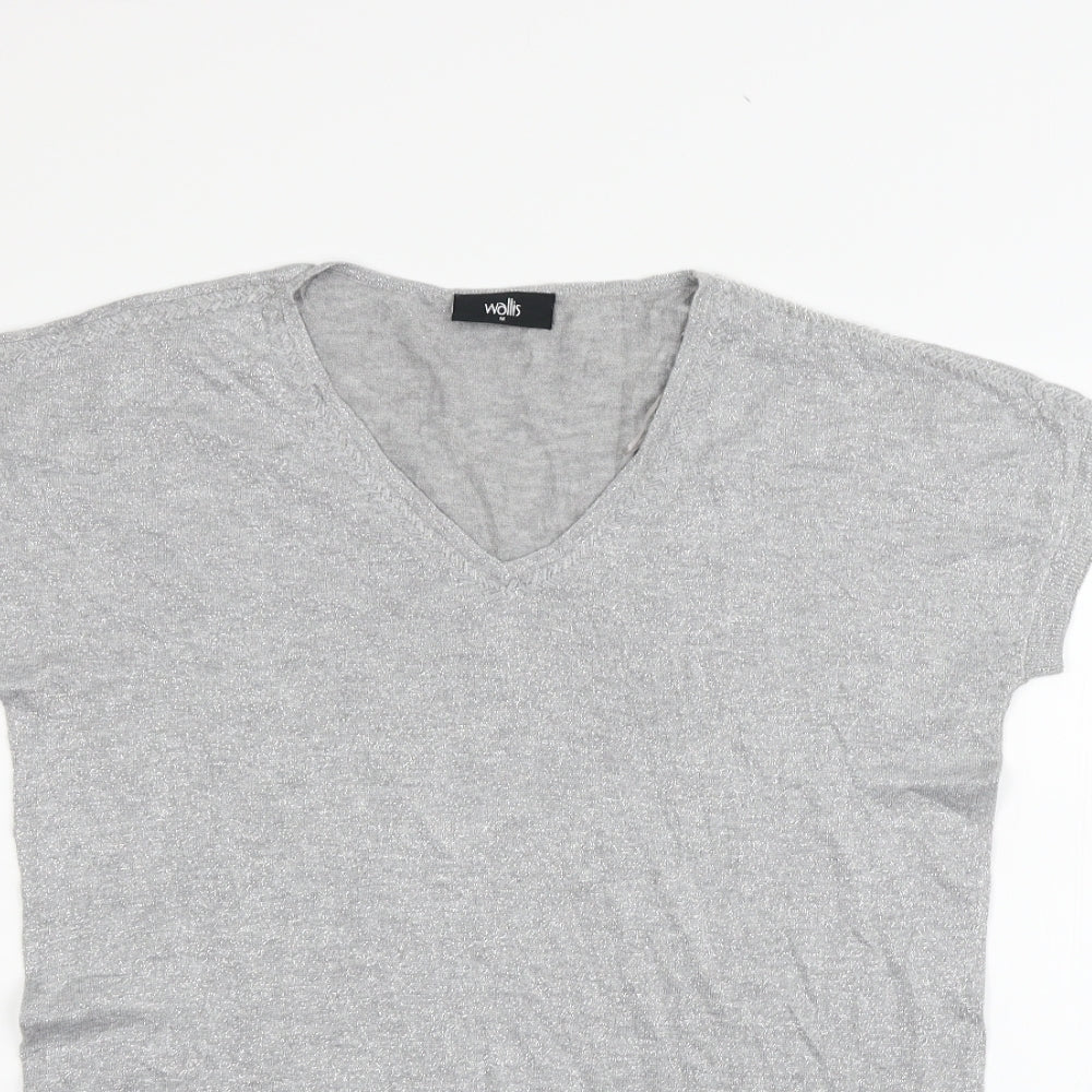 Wallis Womens Grey   Pullover Jumper Size M