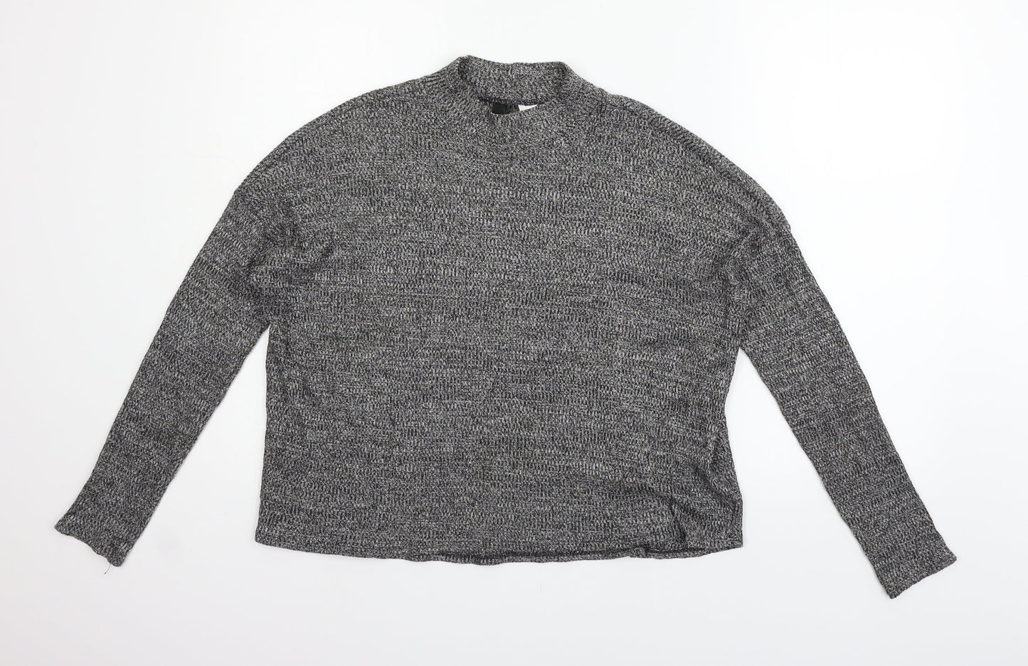 Divided Womens Grey   Pullover Jumper Size M