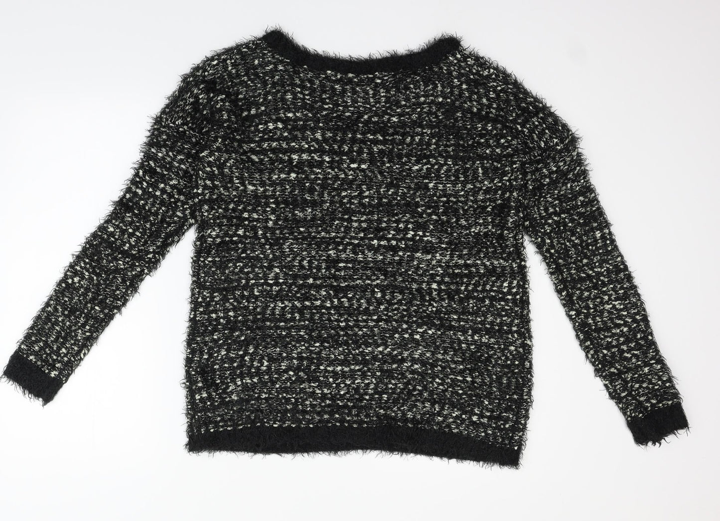 Mim  Womens Black   Pullover Jumper Size M
