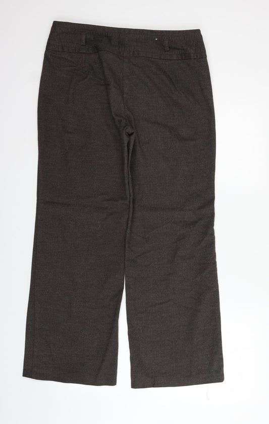 Principles Womens Brown   Trousers  Size 12 L26 in