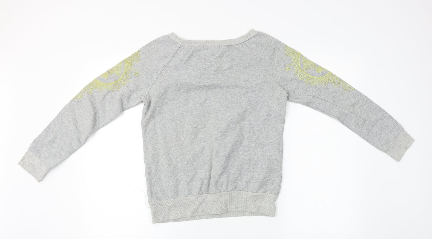Eva & Lola  Womens Grey   Pullover Jumper Size S