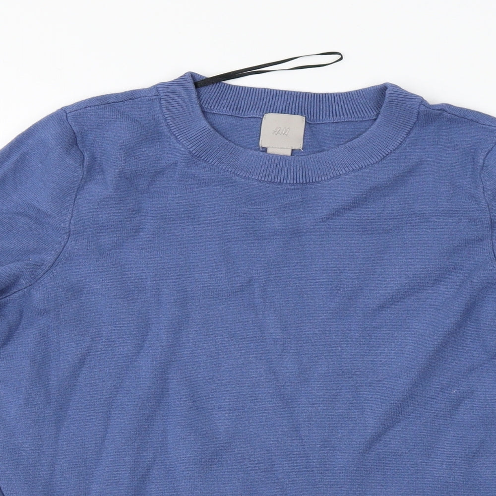 H&M  Womens Blue   Pullover Jumper Size S