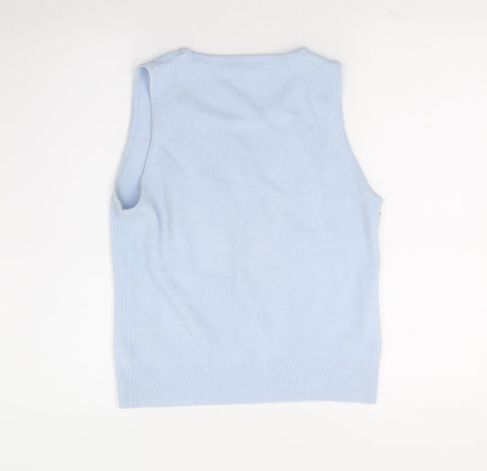 Debbie Morgan Womens Blue   Pullover Jumper Size M