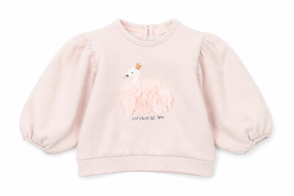 Next Girls Pink   Pullover Jumper Size 2 Years