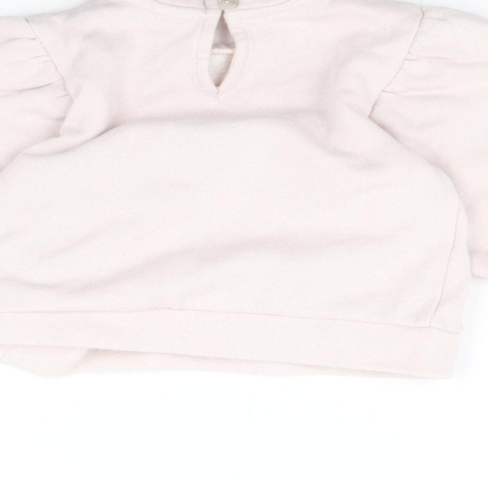 NEXT Girls Pink   Pullover Jumper Size 2 Years