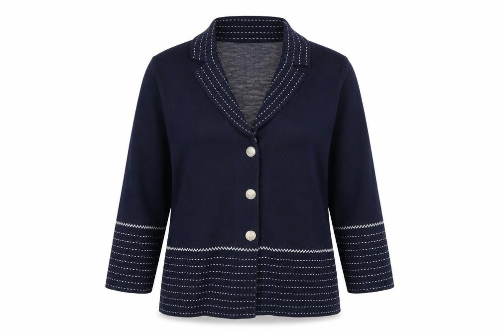 Les Essentiels Womens Blue   Jacket  Size 14