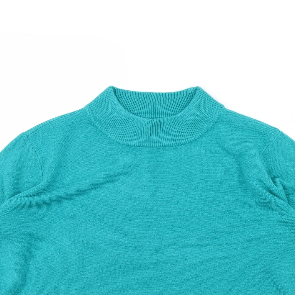 BM Womens Green   Pullover Jumper Size S