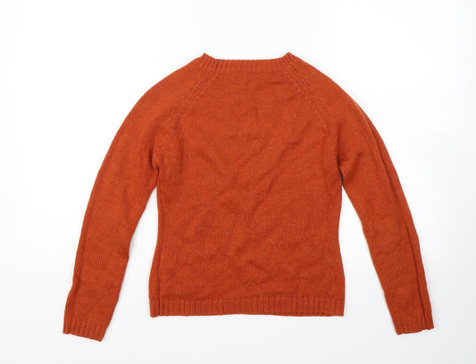 lcw womenswear Womens Orange   Pullover Jumper Size S