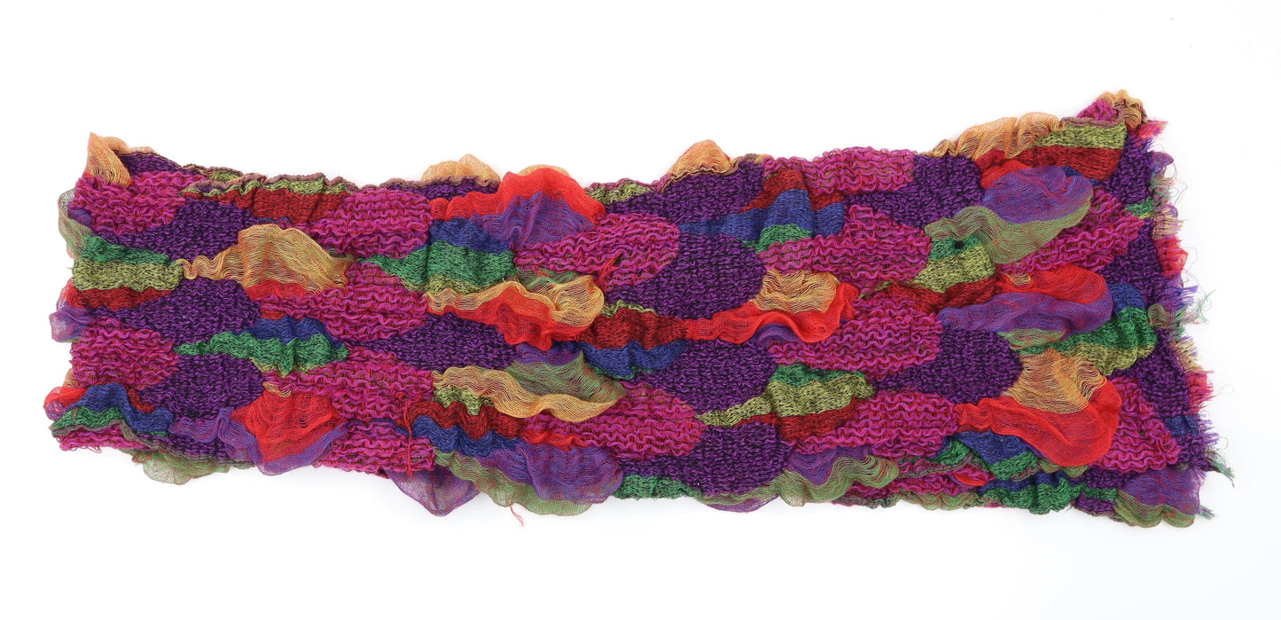 Preworn Womens Multicoloured Striped   Scarf
