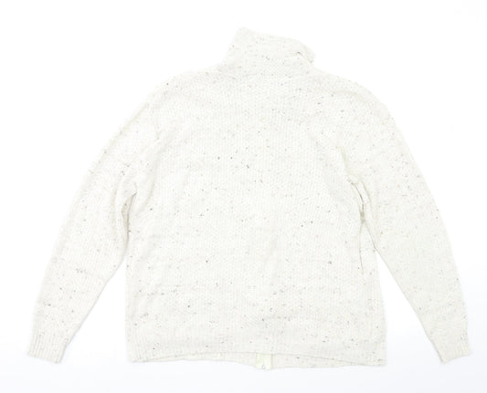 Blush Womens Ivory   Cardigan Jumper Size L