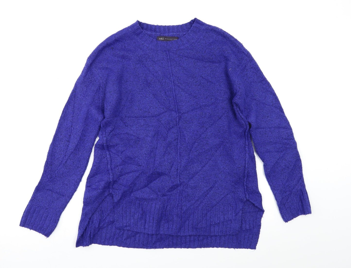 M&S Womens Blue   Pullover Jumper Size S