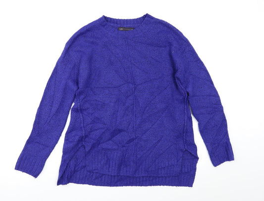 M&S Womens Blue   Pullover Jumper Size S