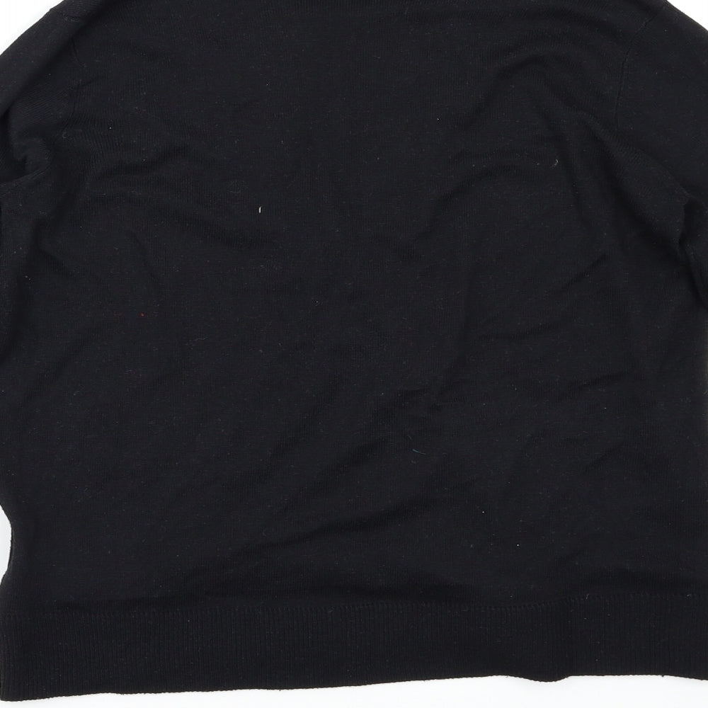 VILA Womens Black   Pullover Jumper Size S