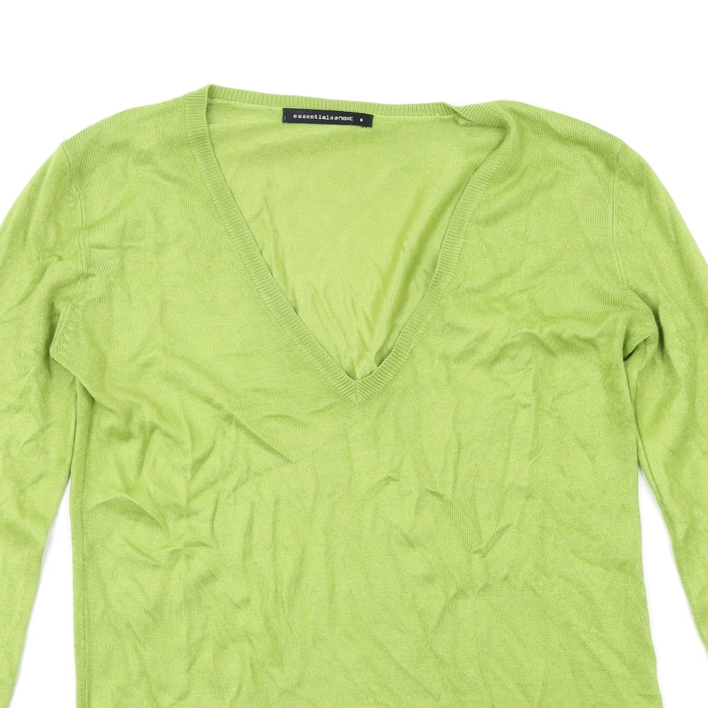 NEXT Womens Green   Pullover Jumper Size 8