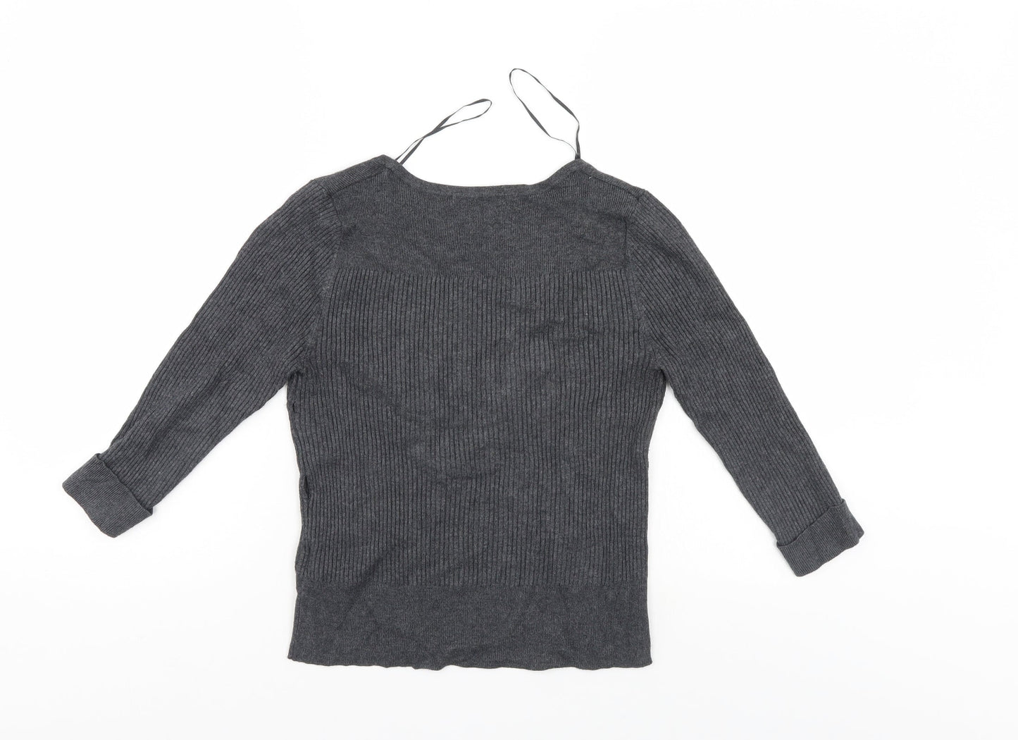 M&S Womens Grey   Pullover Jumper Size 10