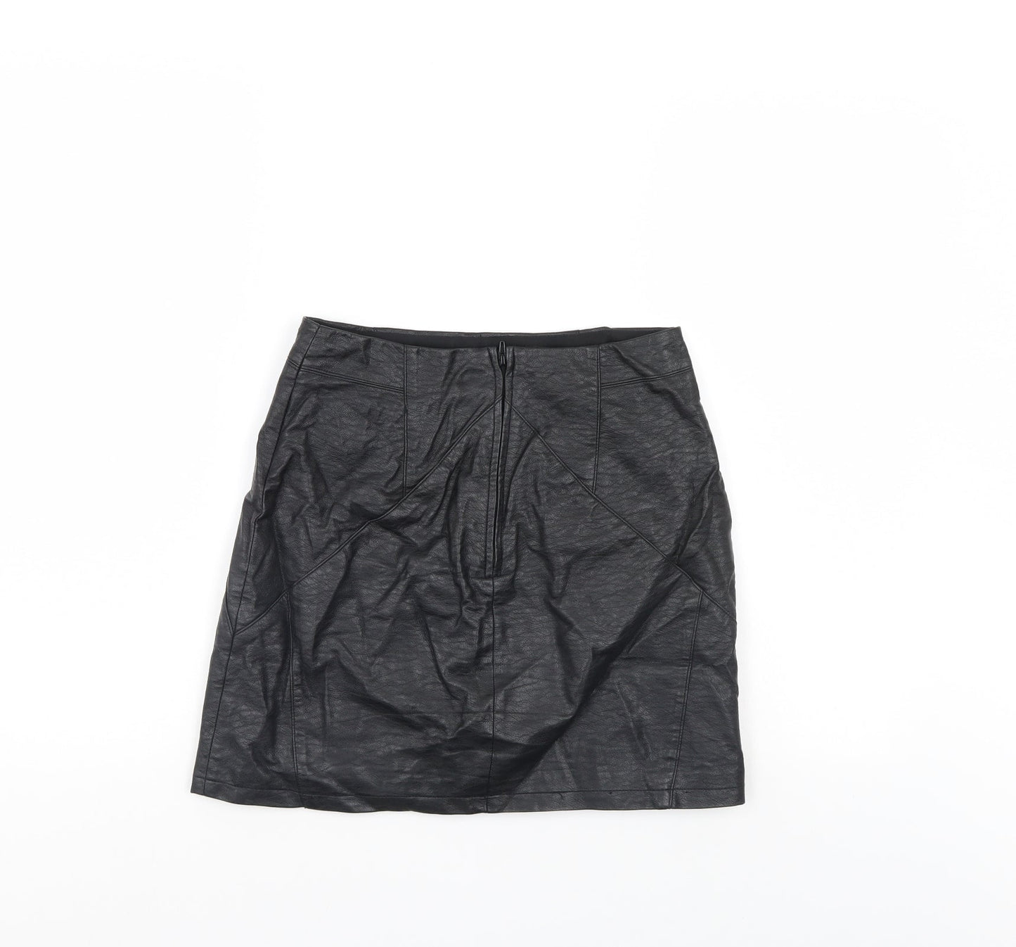 Divided Womens Black   A-Line Skirt Size 8