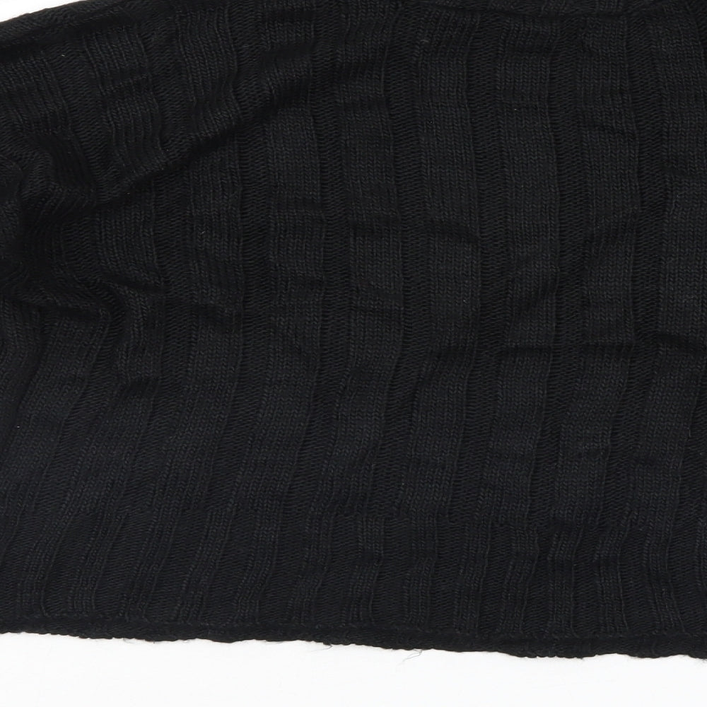Misspap Womens Black   Pullover Jumper Size M