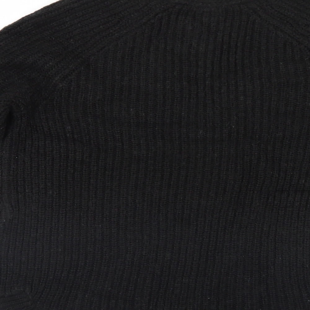 H&M Womens Black   Pullover Jumper Size S