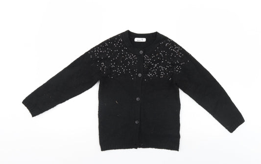Abcd R Womens Black   Cardigan Jumper Size 8