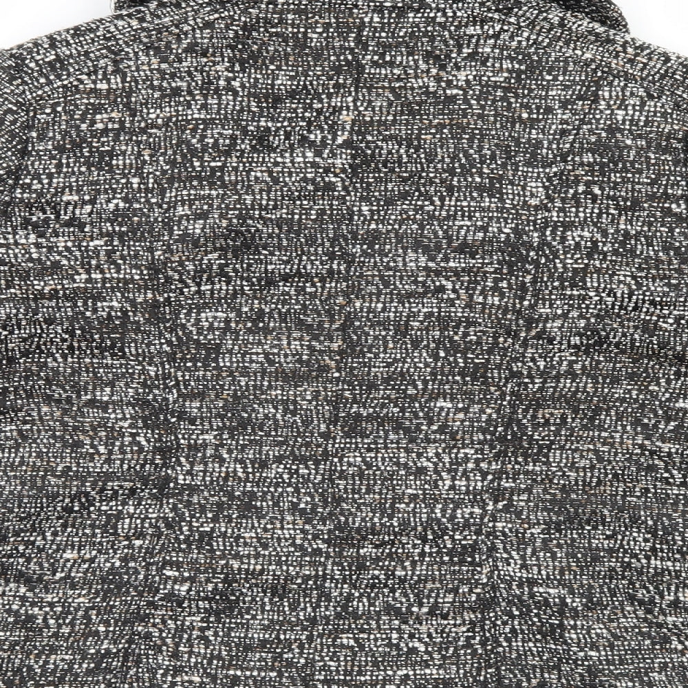 H&M Womens Grey   Jacket Blazer Size 8