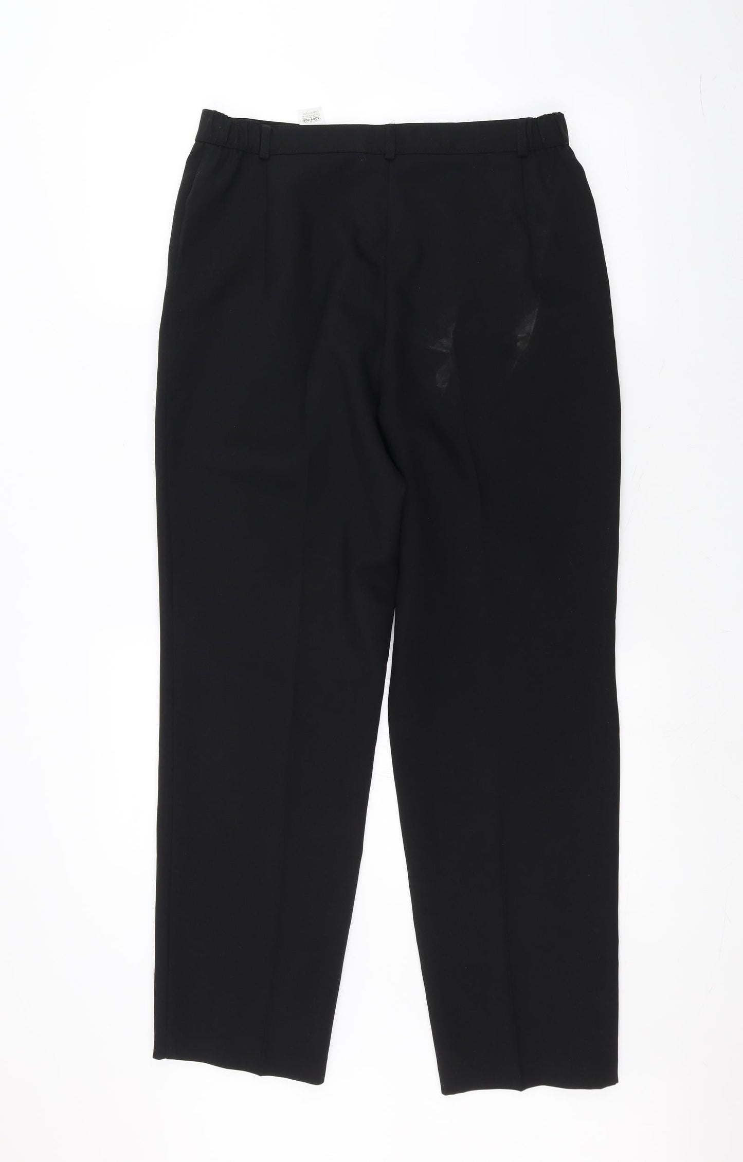 Marks and Spencer Womens Black   Trousers  Size 14 L27 in