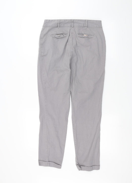 Oasis Womens Grey   Straight Jeans Size 10 L25 in