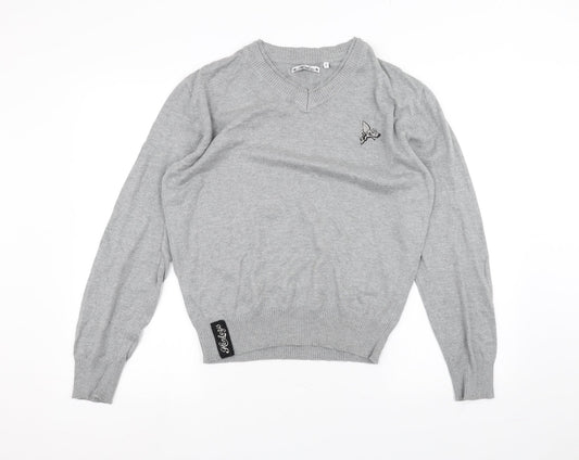 Henleys Womens Grey   Pullover Jumper Size M