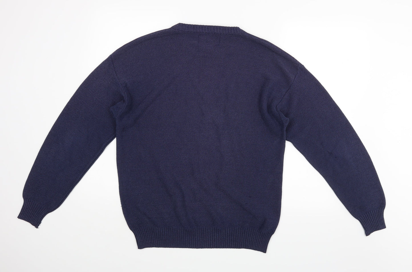 Viaggio Mens Blue   Pullover Jumper