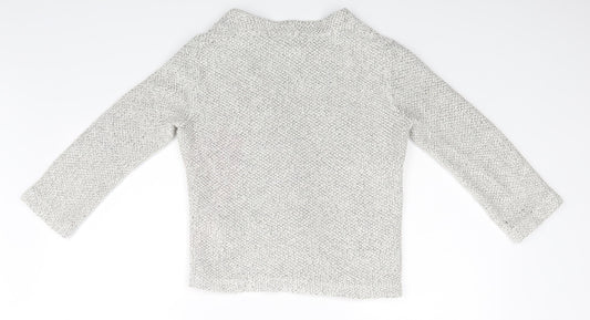 H&M Womens Grey   Basic Blouse Size XS