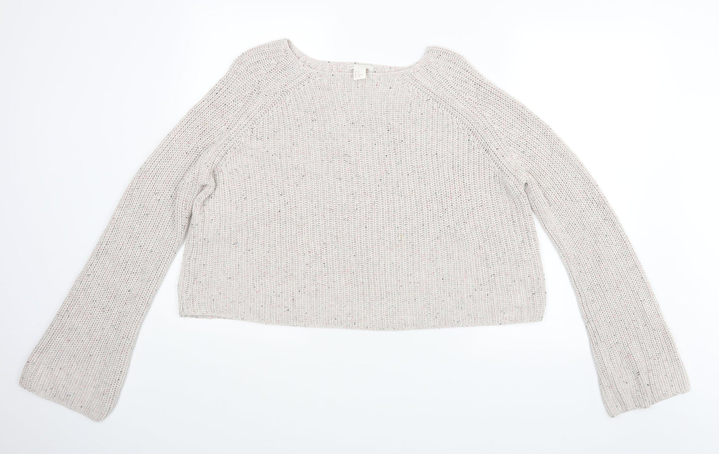 H&M Womens Beige   Pullover Jumper Size XS