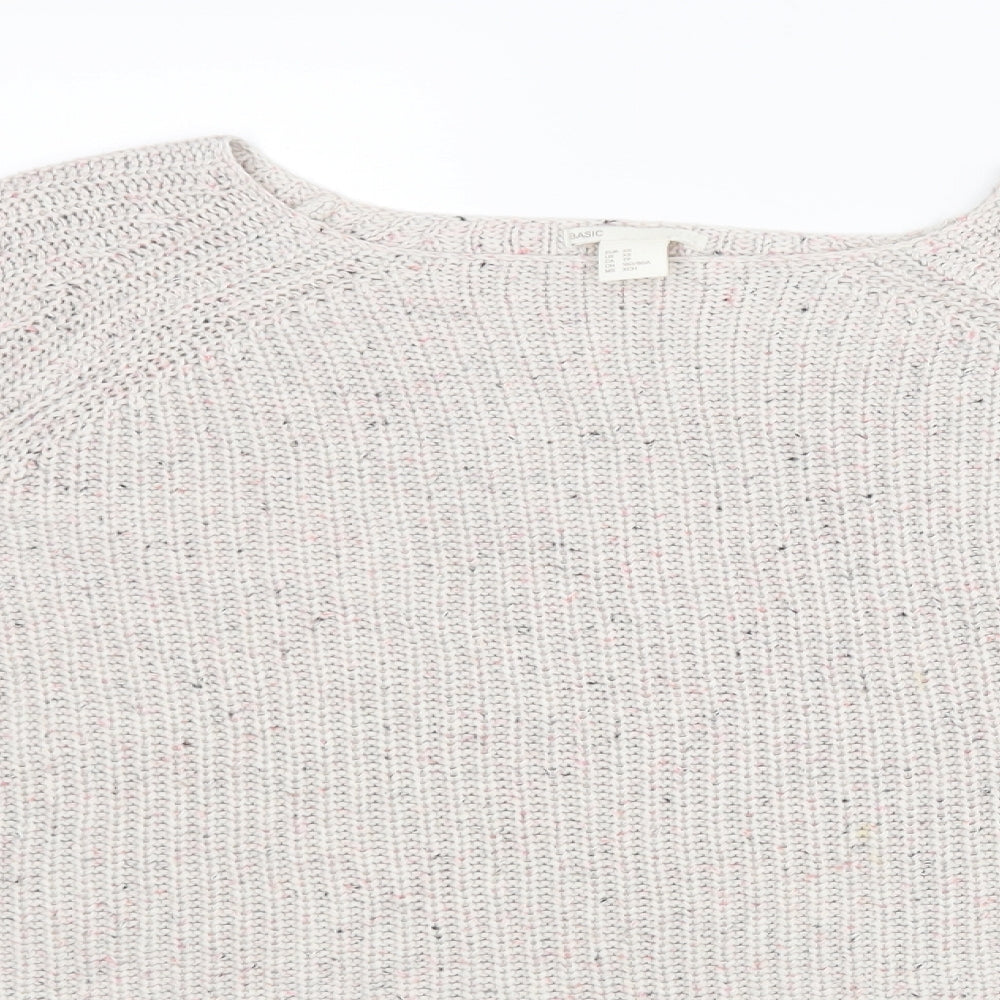 H&M Womens Beige   Pullover Jumper Size XS